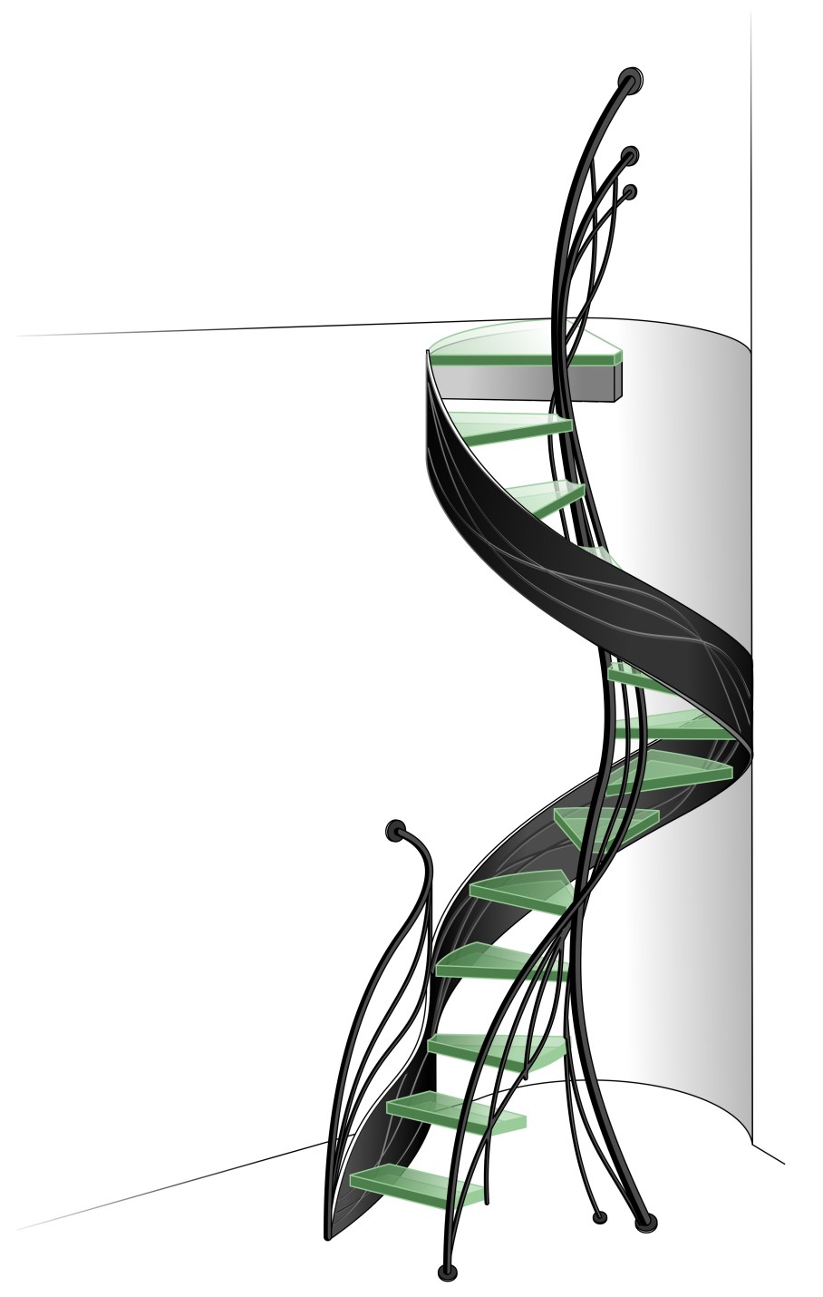 Escalier Design Contemporain