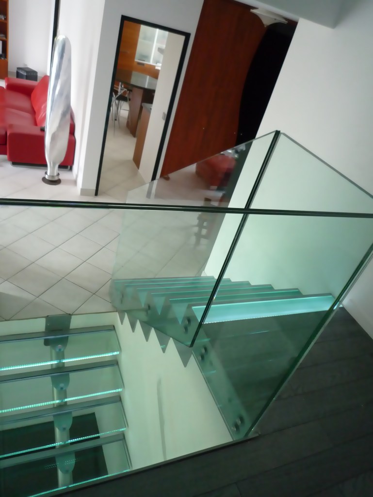 Escalier Design Verre