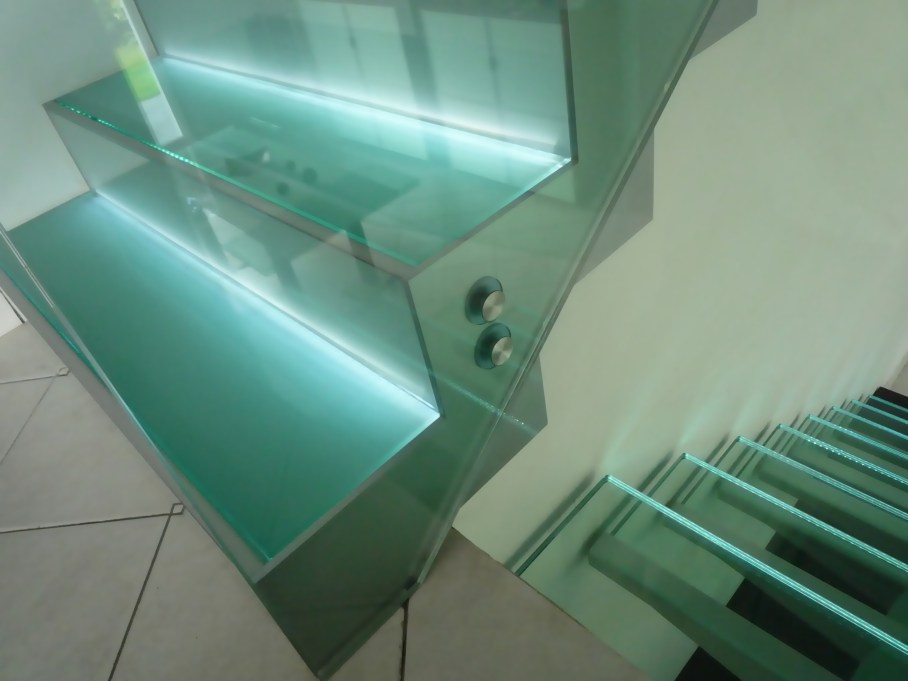 Escalier Design Verre