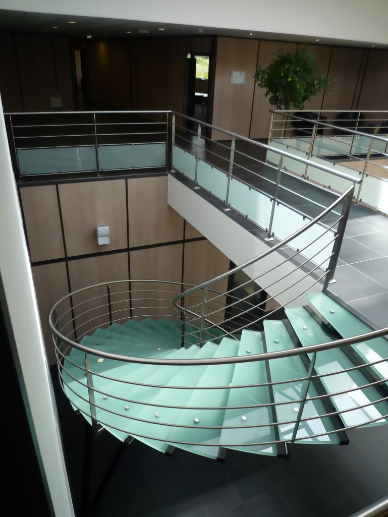Escalier Design Verre