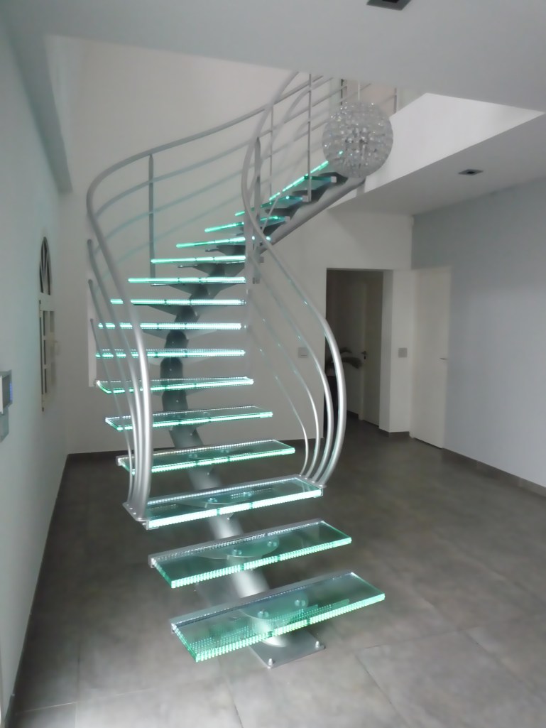 Escalier Design Verre
