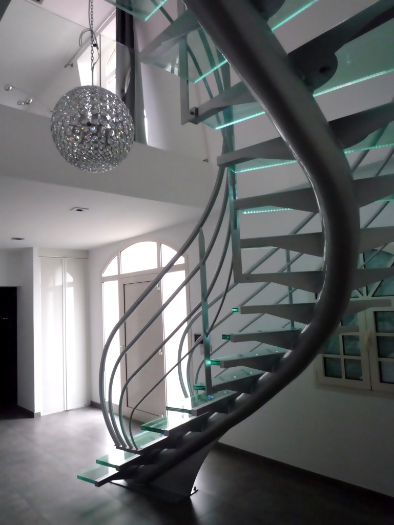 Escalier Design Verre