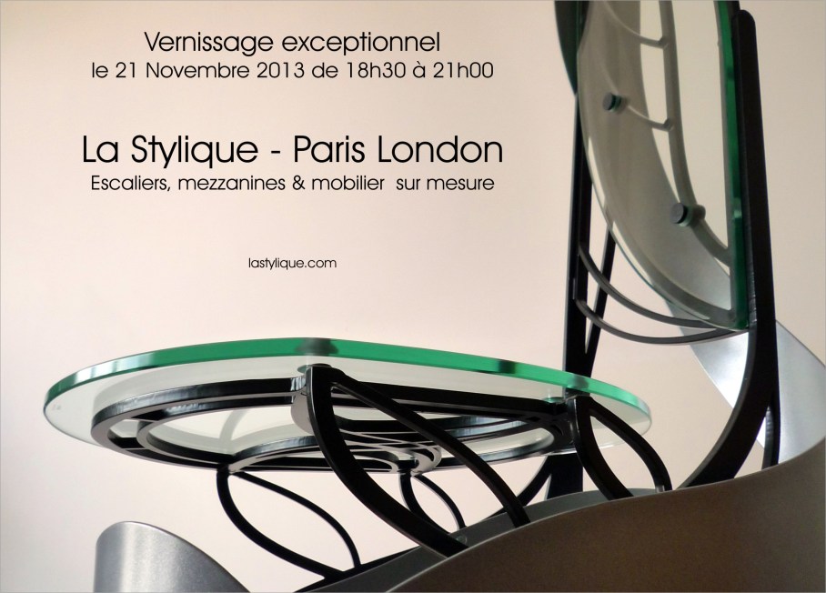 Vernissage Exposition Escalier Mobilier Design