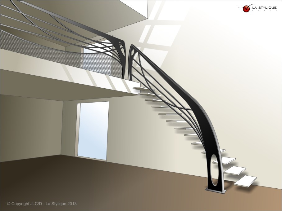 Escalier Design Contemporain