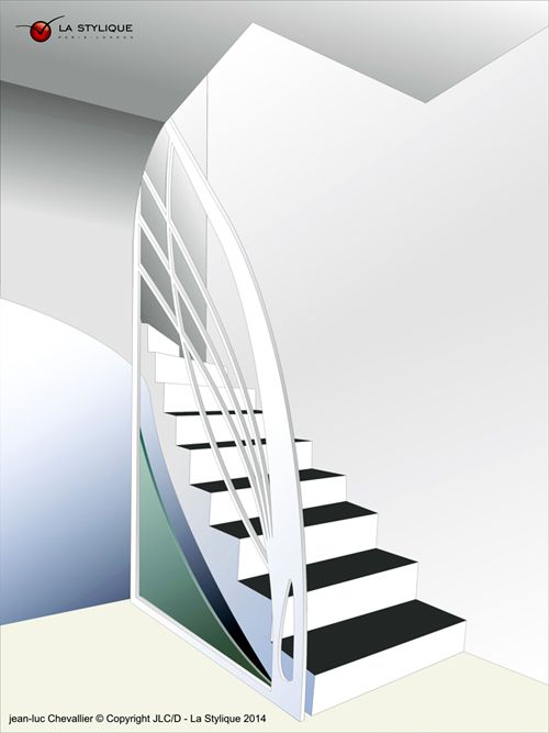 garde corps design conptemporain