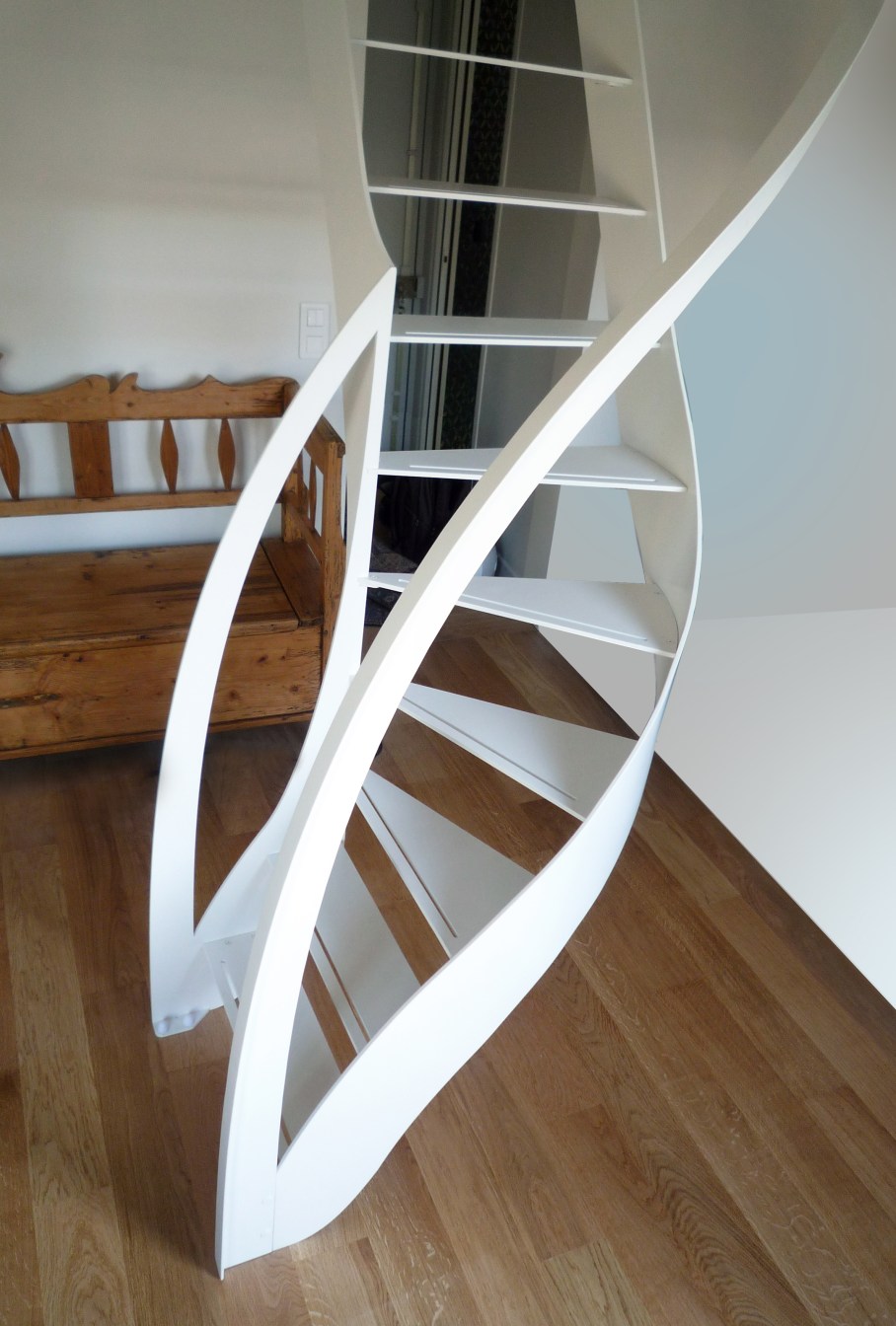 escalier design contemporain