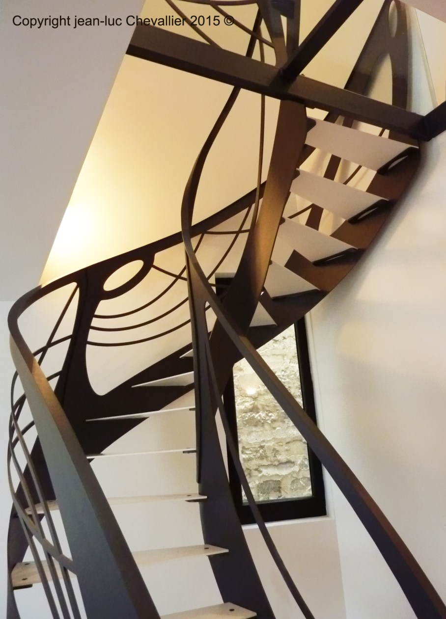 escalier contemporain