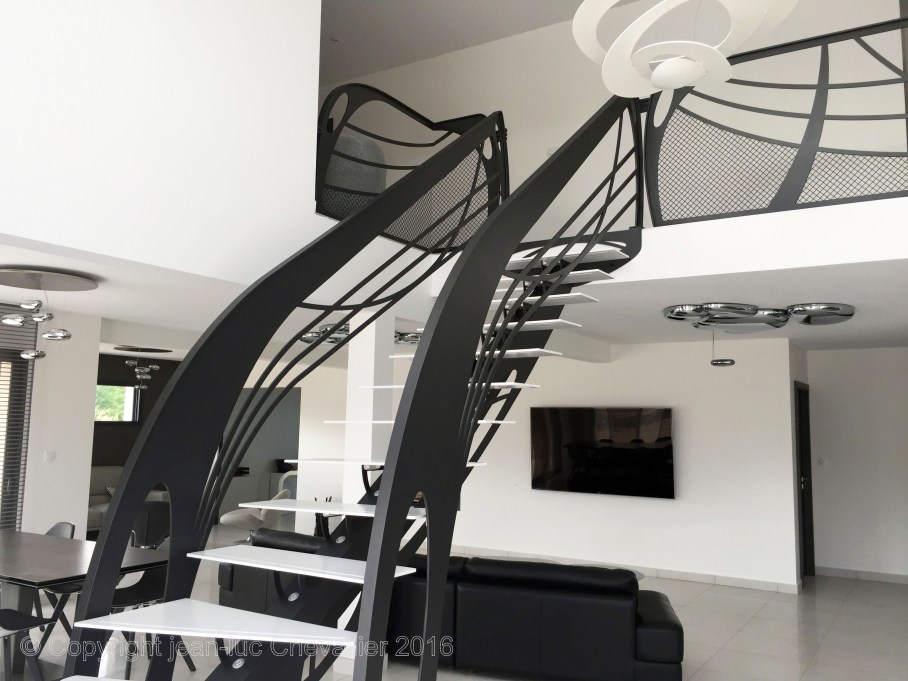 Escalier contemporain