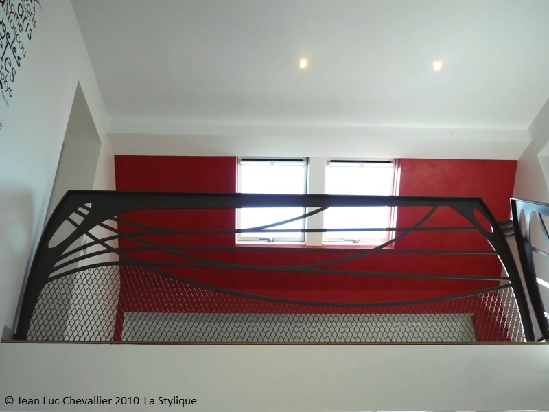 Garde corps contemporain